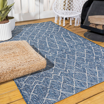Madaba Moroccan Trellis Indoor/outdoor Area Rug